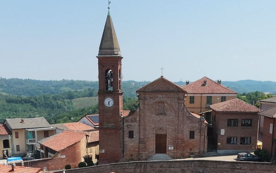 Cinaglio, in the Monferrato hills near Bric del Vento