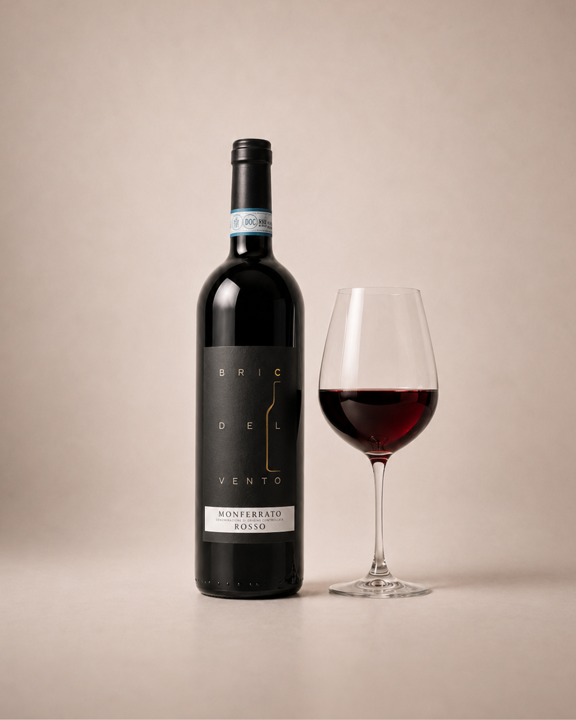 Bric Del Vento Monferrato Rosso wine bottle