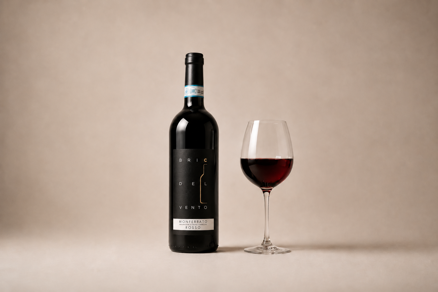 Bric Del Vento Monferrato Rosso wine bottle